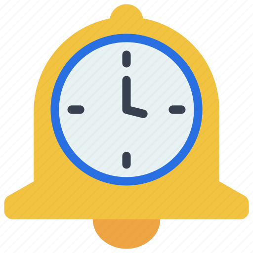 Clock, notification, notified, bell, timer icon - Download on Iconfinder