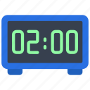 digital, alarm, clock, time, hour, organise