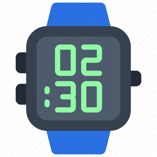 Digital, smart, watch, device, wrist icon - Download on Iconfinder