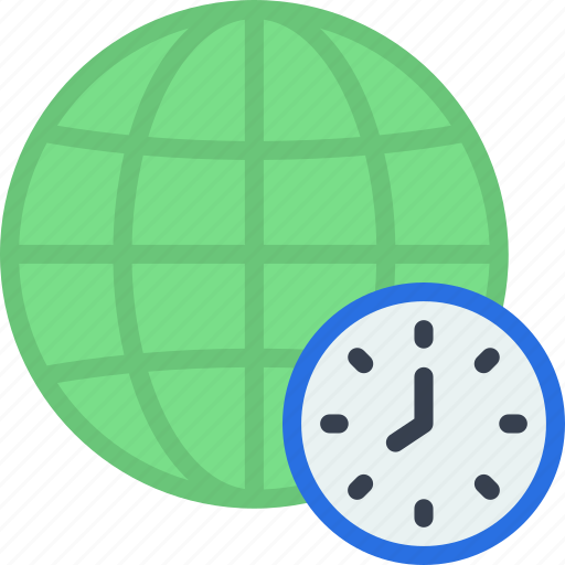 Internet, timer, globe, grid, connection icon - Download on Iconfinder
