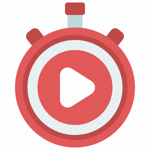 Play, timer, button, clock icon - Download on Iconfinder