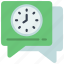 time, messages, messaging, message, timer 
