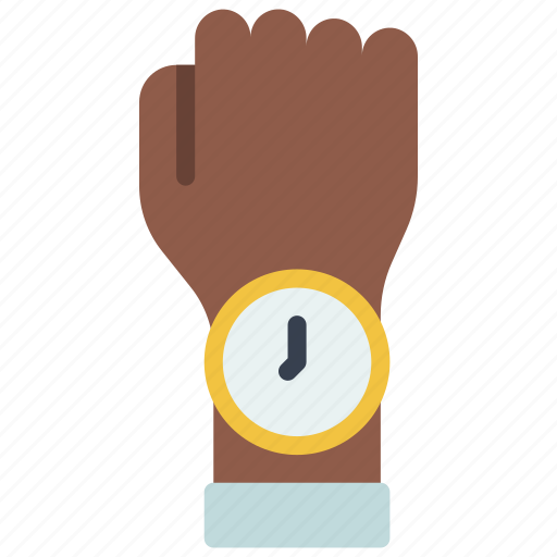 Wearing, wrist, watch, arm, time icon - Download on Iconfinder