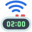wireless, digital, clock, time, hour, organise 