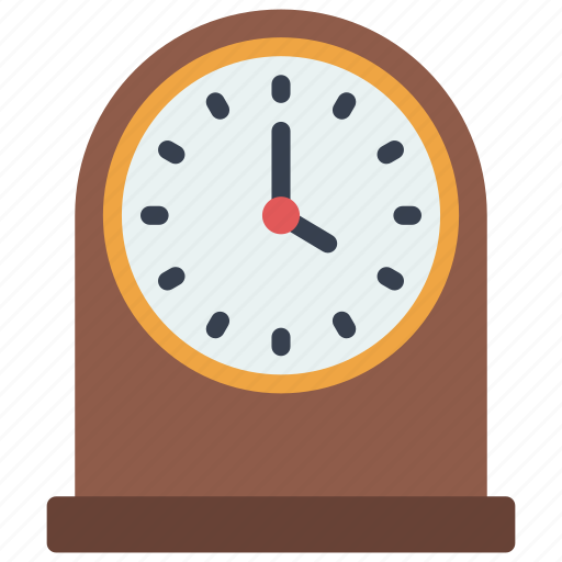 Wooden, clock, time, hour, organise icon - Download on Iconfinder