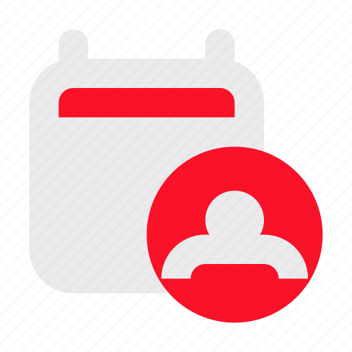 Calendar, user, account, schedule, organization icon - Download on Iconfinder