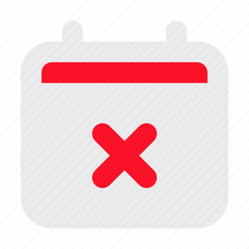 Remove, calendar, cancel, event, close, delete icon - Download on Iconfinder