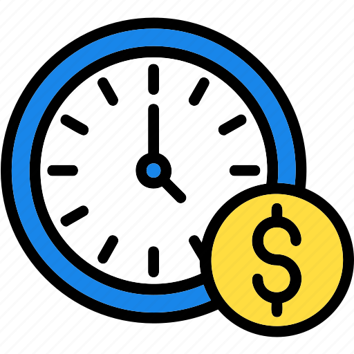 Time, is, money icon - Download on Iconfinder on Iconfinder