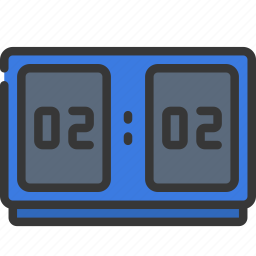 Flip, clock, time, hour, organise, timer icon - Download on Iconfinder