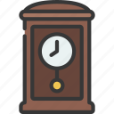 grandfather, clock, time, hour, gong