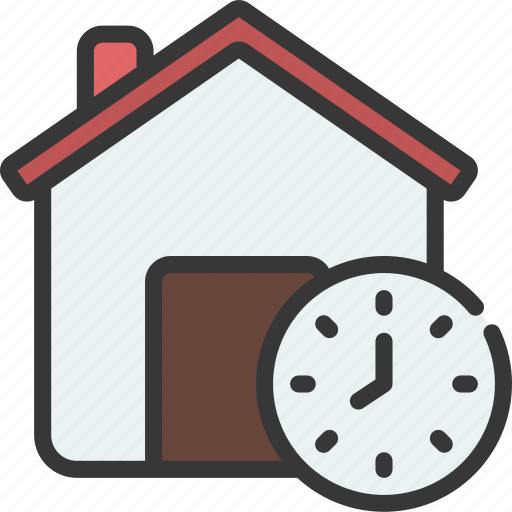 House, time, smart, home, timer icon - Download on Iconfinder