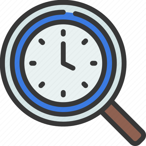 Search, time, loupe, timer, clock icon - Download on Iconfinder