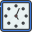 square, dot, clock, time, hour, organise 