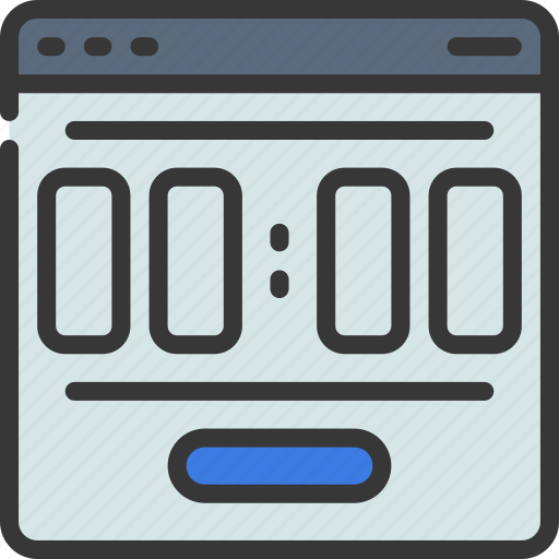 Start, website, timer, browser, time icon - Download on Iconfinder