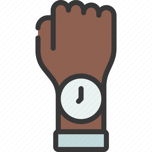 Wearing, wrist, watch, arm, time icon - Download on Iconfinder
