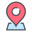 location, pin, address, pointer, place 