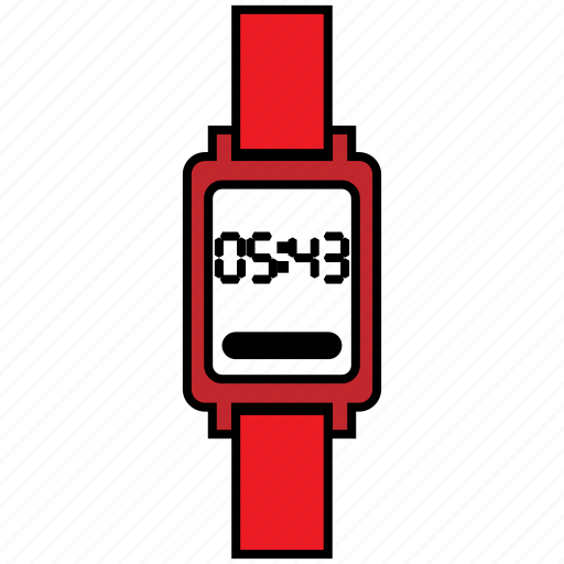 Clock, filled, time, timepiece, watch icon - Download on Iconfinder