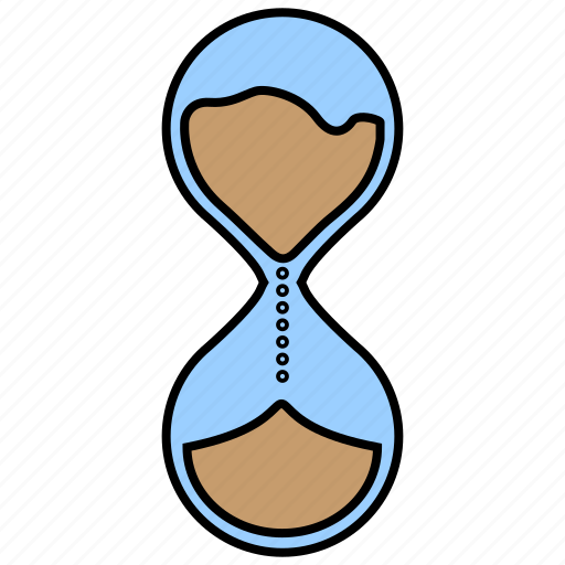 Filled, hourglass, time, watch icon - Download on Iconfinder