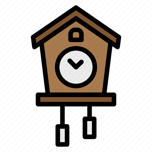 Alarm, birdhouse, clock, time, vintage icon - Download on Iconfinder