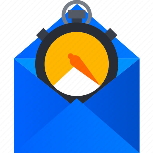 Checklist, mail, management, plan, stopwatch, time icon - Download on Iconfinder
