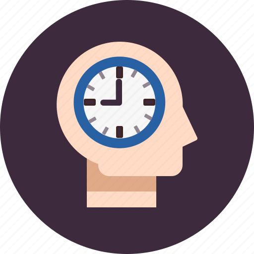 Clock, hour, human, management, mind, people, time icon - Download on Iconfinder