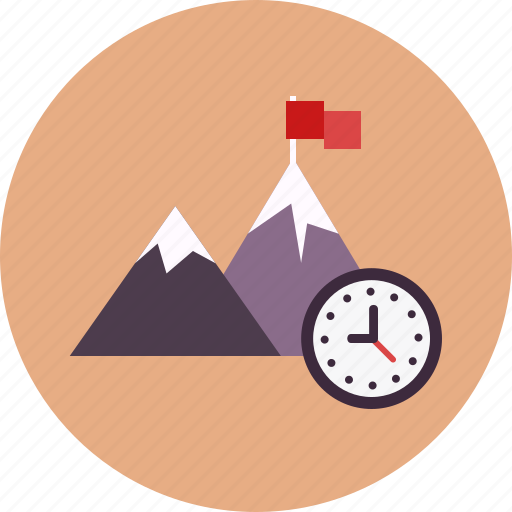 Clock, management, organization, peak, time, top, watch icon - Download on Iconfinder