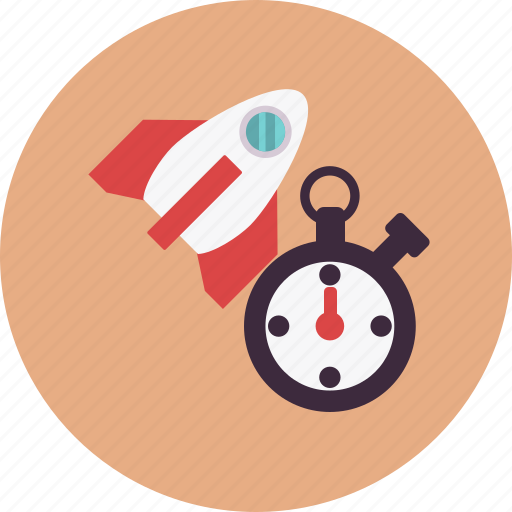 Management, rocket, schedule, space, stopwatch, time, watch icon - Download on Iconfinder
