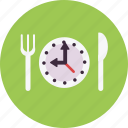 clock, cutlery, fork, knife, management, time, watch