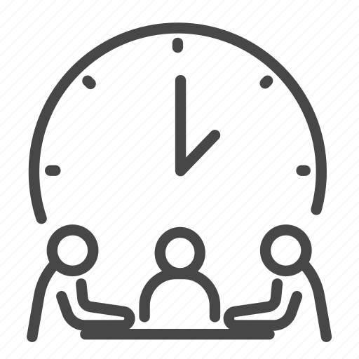 Business, management, meeting, time icon - Download on Iconfinder