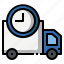 delivery, transport, truck, time, management, dispatch 