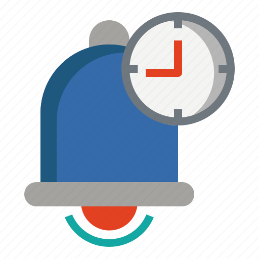 Alarm, notification, alert, time, management, bell icon - Download on Iconfinder