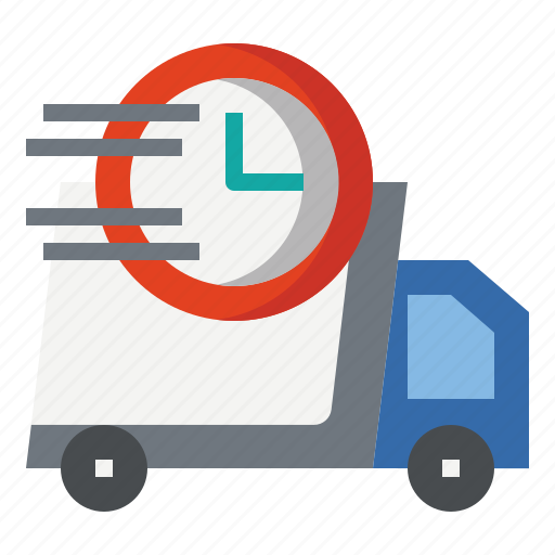 Fast, delivery, transport, truck, time, management, shipping icon - Download on Iconfinder