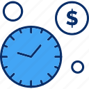 clock, dollar, management, time