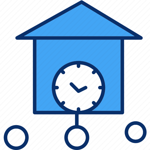 Clock, home, management, time icon - Download on Iconfinder
