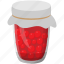 fruit with syrup, pickled raspberry, preserved food, preserved fruit, raspberry jar 
