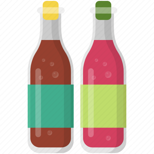 Chilli sauce, hot sauce, pizza ingredients, sauces bottles, soya sauce icon - Download on Iconfinder