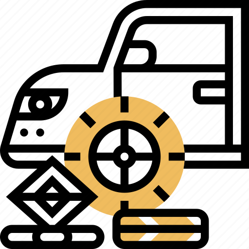 Tire, replacement, wheel, change, maintenance icon - Download on Iconfinder