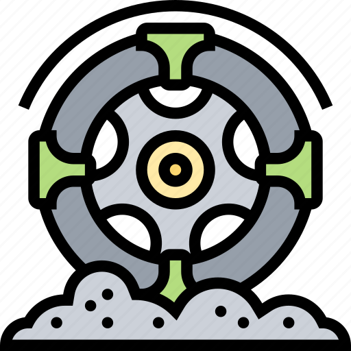 Tire, snow, winter, slippery, weather icon - Download on Iconfinder