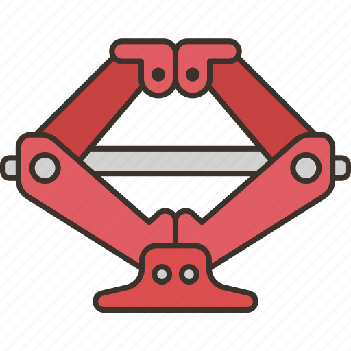 Jack, scissor, lifter, car, hydraulic icon - Download on Iconfinder