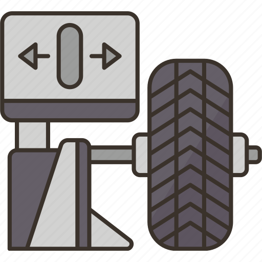 Tire, balancing, diagnostics, mechanic, workshop icon - Download on Iconfinder