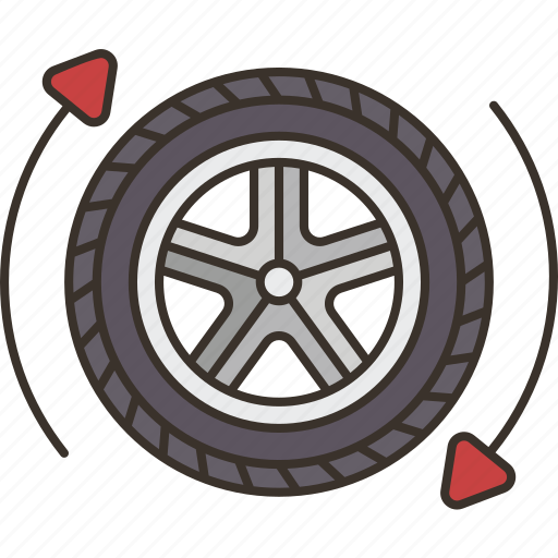 Tire, replacement, change, automobile, garage icon - Download on Iconfinder