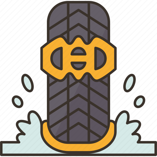 Tire, winter, snow, drive, safety icon - Download on Iconfinder