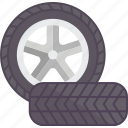 tire, car, wheel, mechanic, workshop