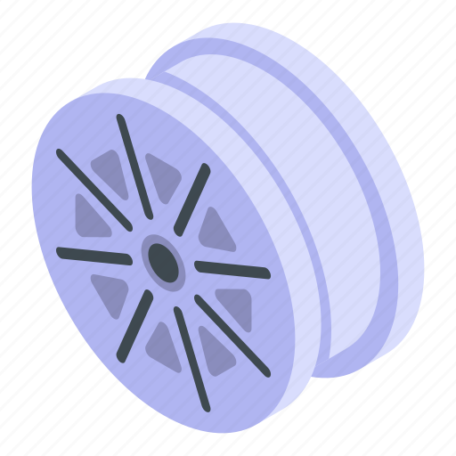 Car, cartoon, isometric, sport, tire, wheel, without icon - Download on Iconfinder