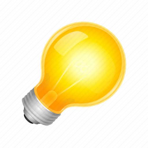 Bulb, light, lightbulb, lit, on, toggle icon - Download on Iconfinder