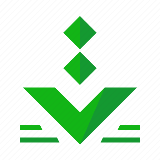 Arrow, down, download, pointer, toolbar icon - Download on Iconfinder