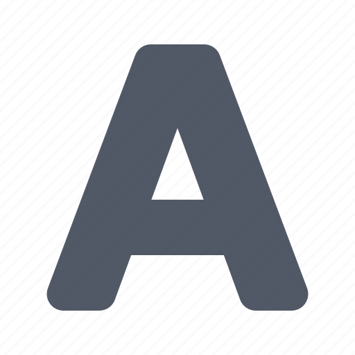 A, letter, font, case, write icon - Download on Iconfinder