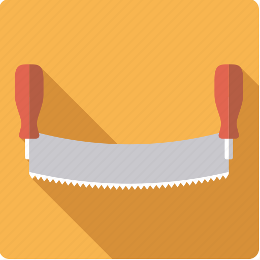 Craft, diy, saw, tool, two-handed, woodwork, workshop icon - Download on Iconfinder