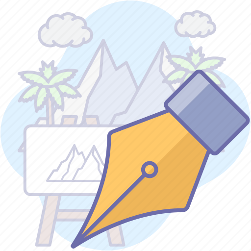 Draw, ink, pen, tools, write icon - Download on Iconfinder