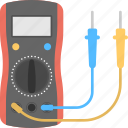 digital multimeter, digital voltmeter, gage electrometer, multimeter, voltage ampere meter 